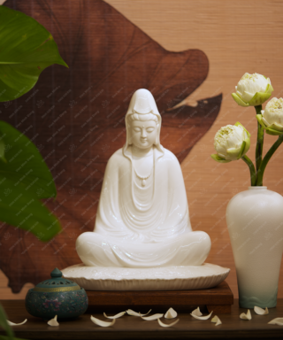 Quan Âm Đế Rơm -34cm