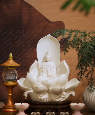 Quan Âm Bạch Ngọc Liên Hoa