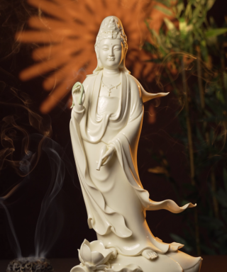 Quan Âm Sen nhỏ - 51cm