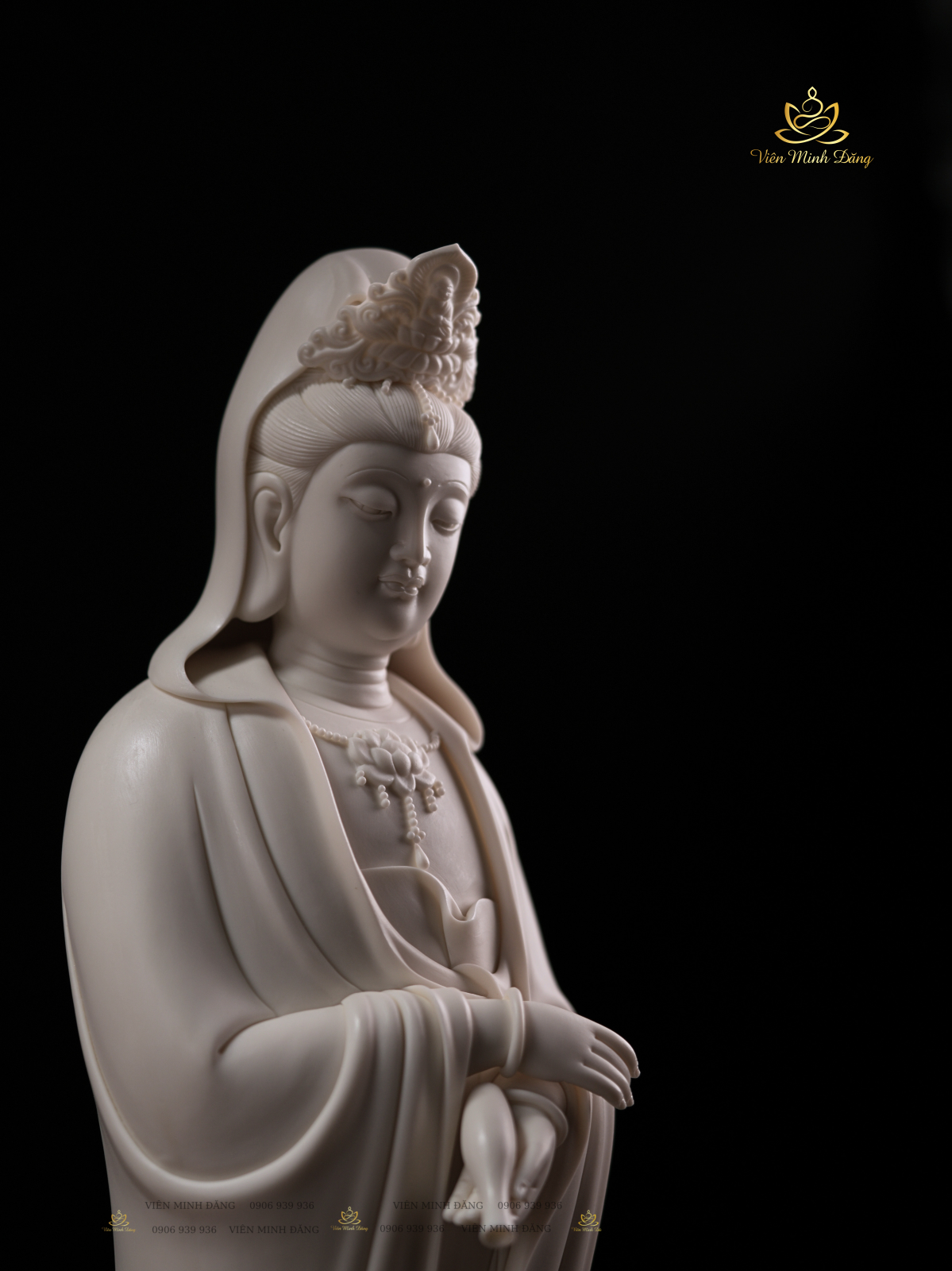 Quán Thế Âm Bồ Tát - 55cm - Ảnh 4