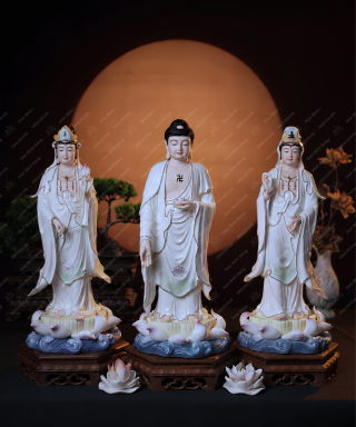 Bộ Tượng Tây Phương Tam Thánh