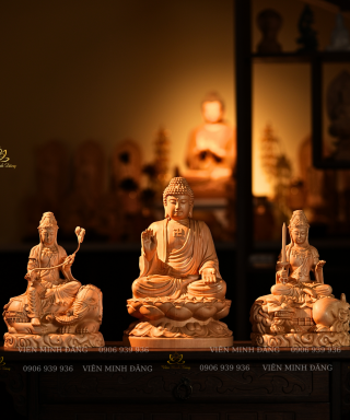 Bộ Tượng Hoa Nghiêm Tam Thánh