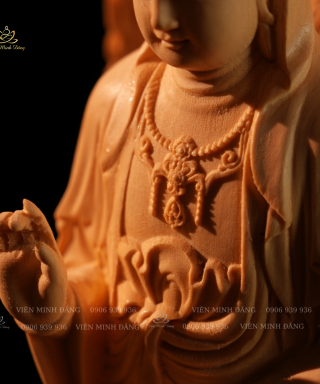 Bộ Tượng Ta Bà Gỗ - 43