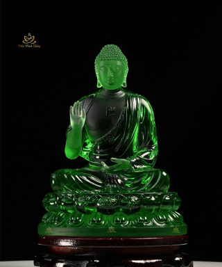 Phật Dược Sư Lưu Ly-20cm (Xanh Lá)